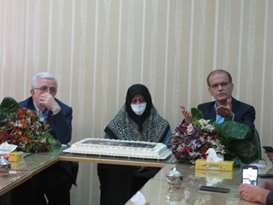 Retirement ceremony for Dr.Eliassi and Dr. Motamedi